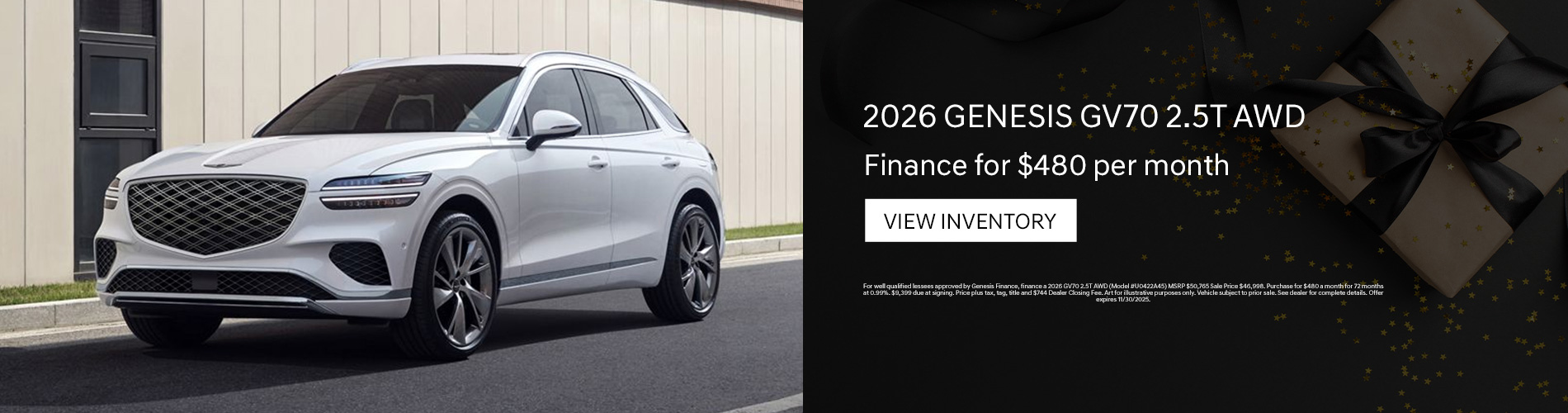 2026 Genesis GV70 2.5T AWD APR